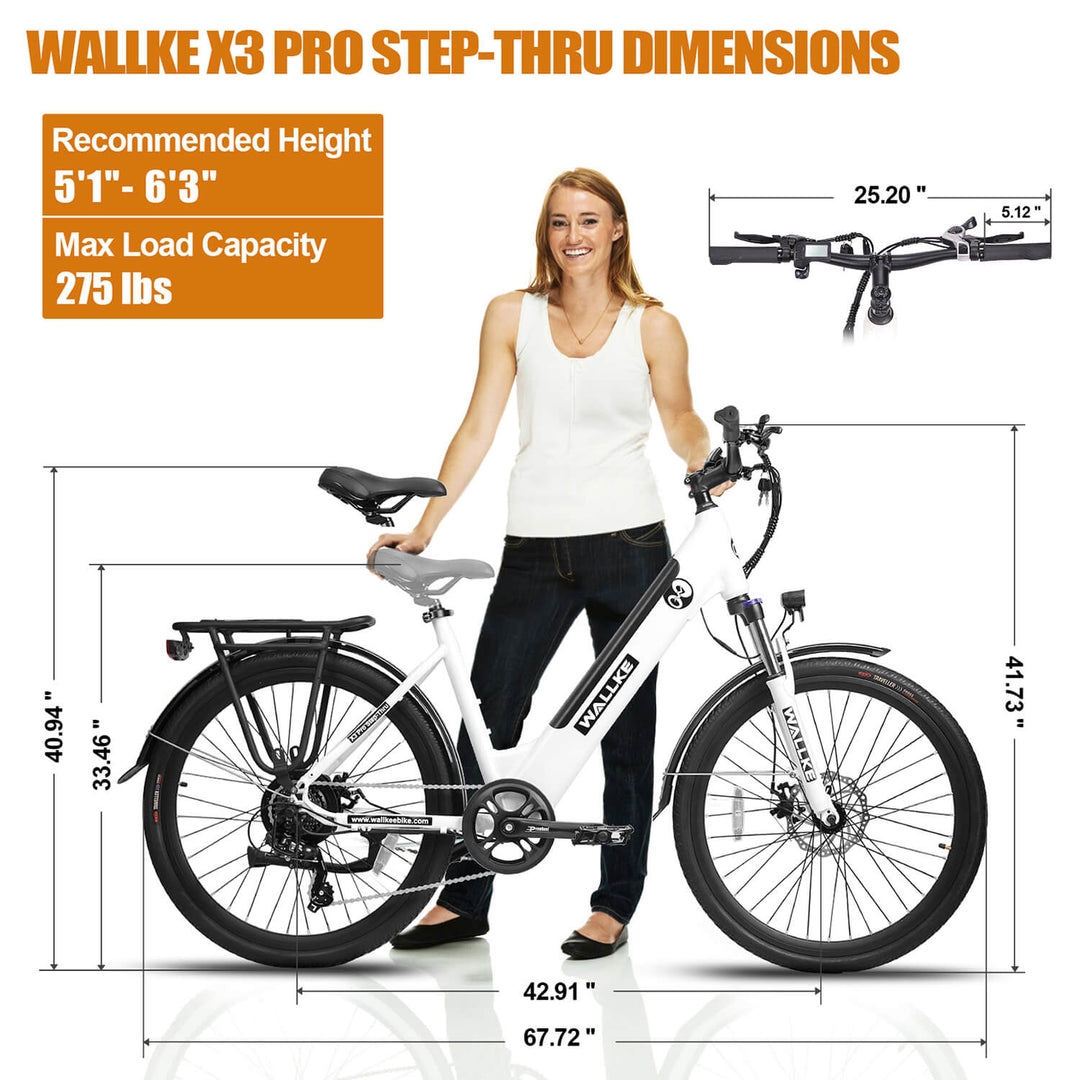Wallke-X3-Pro-Step-Thru-Dimensions