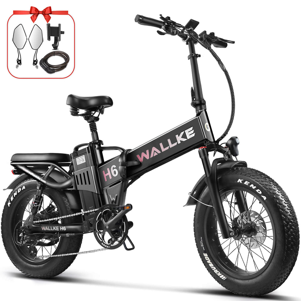 Wallke E-bike H6 is the king of e-bikes - with long range and hill-climbing capabilities