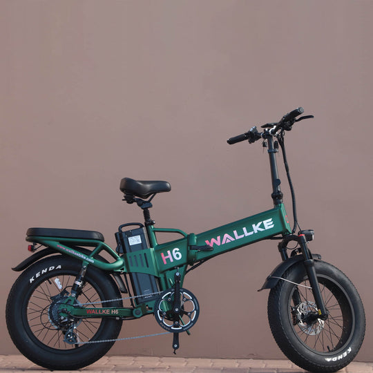 Wallke E-bike H6 is equipped with 750W motor (peak value 1400W), enough power to make your ride more enjoyable and longer