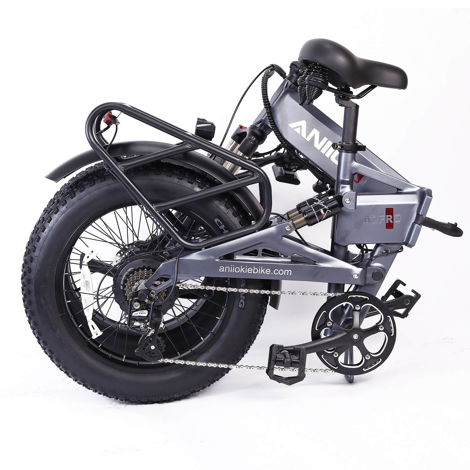 Wallke A7-PRO-foldable bicycle, easy to carry, does not take up space, and brings more convenience to your travel